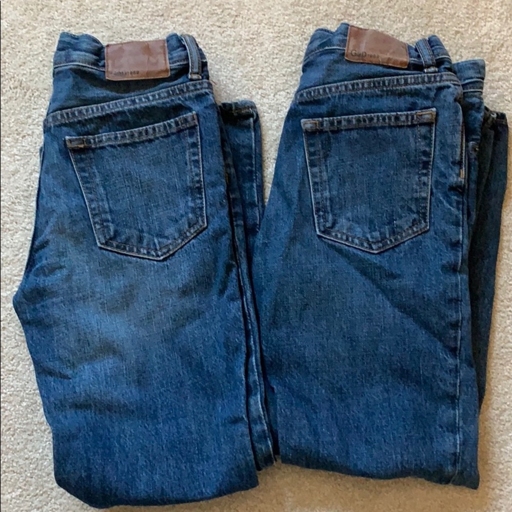 Gap dark wash jeans